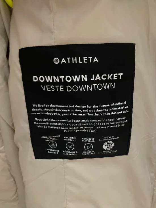 Athleta Downtown Jacket in colour Abalone - Picture 8 of 15